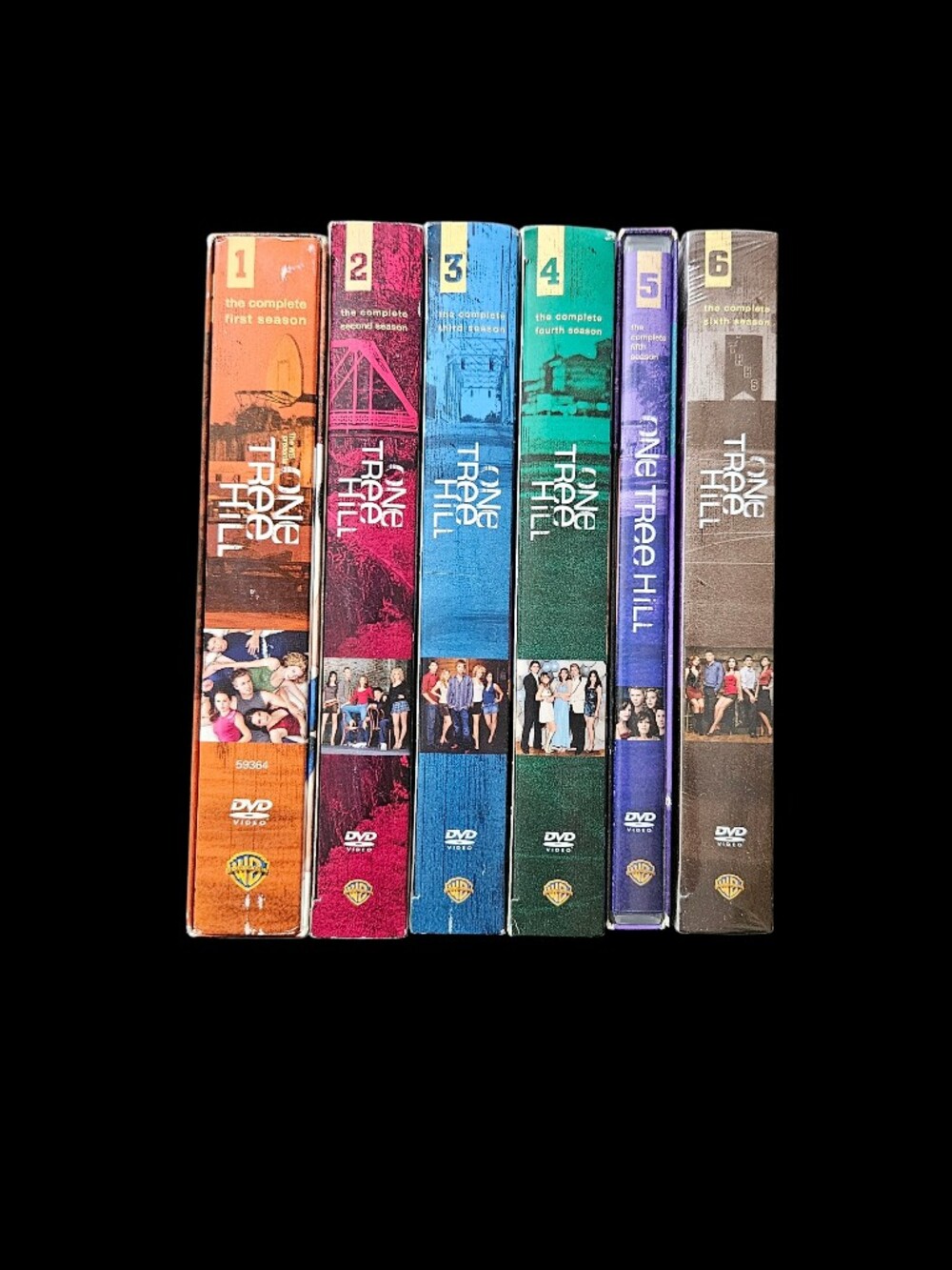 One Tree Hill Complete Series DVD Box Set - Colorful Spines